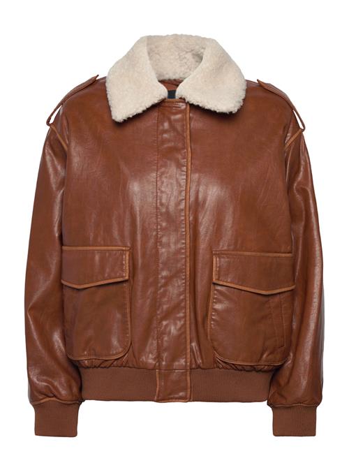 Mango | Oversized Jacket With Borg Collar | XS