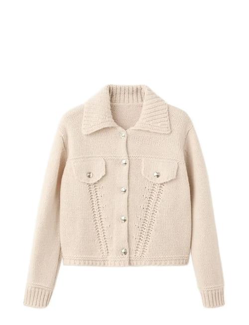 Mango | Knitted Jacket With Polo Collar | S