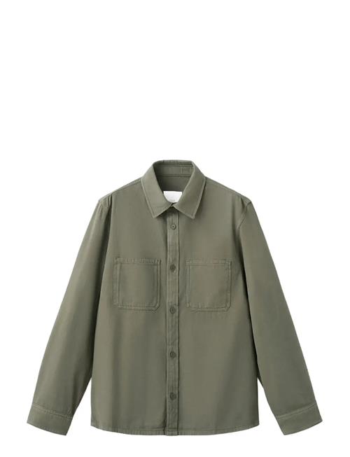 Mango | 100 Cotton Overshirt With Pockets | M