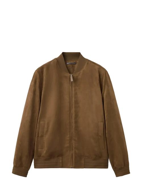 Mango | Suede-Effect Bomber Jacket | S