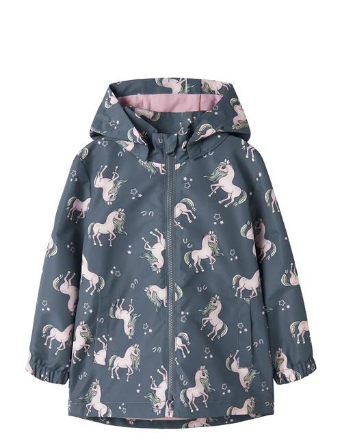 name it | Nmfmaxi Jacket Li Aop Noos | 98