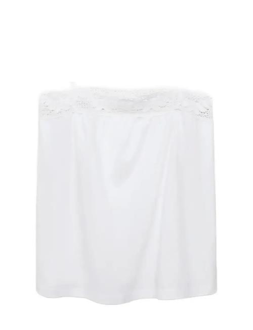 Mango | Cotton Top With Lace Straps | M