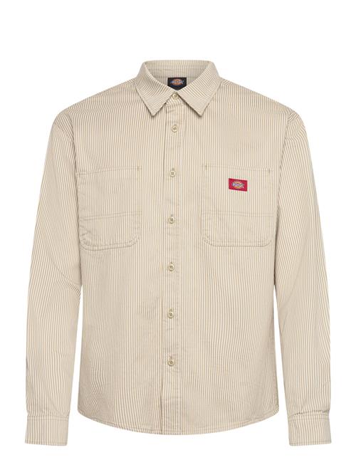 Dickies | Hickory Work Shirt Ls | L