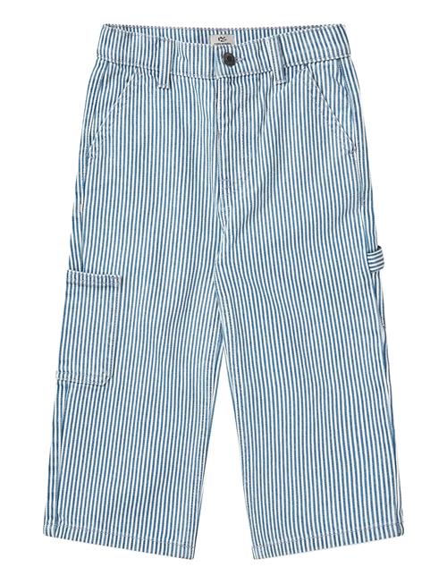 Copenhagen Colors | Y/D Stripe Twill Cargo Pants W. Adj. Waist | 134