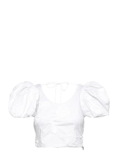 ROTATE | Puff Sleeve Cotton Top | 40