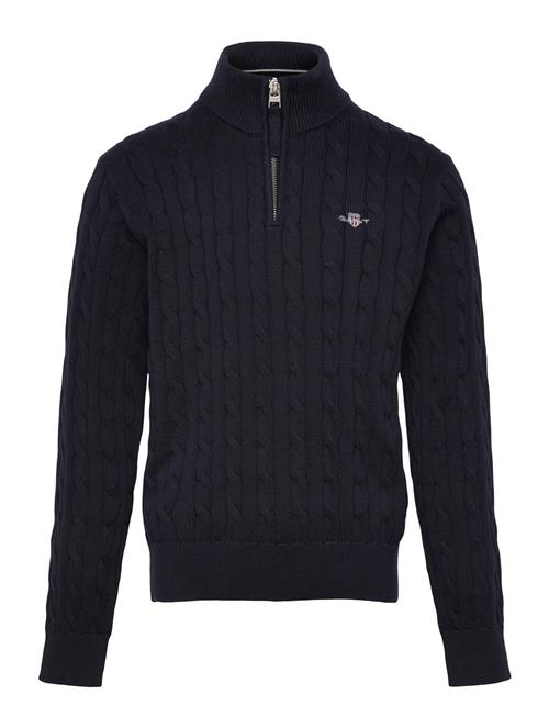 Gant Kids | Shield Cotton Cable Half Zip Sweater | 134