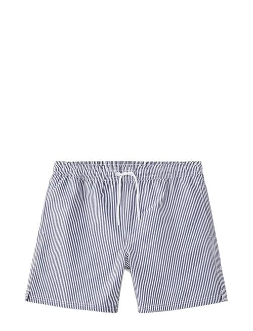Mango | Seersucker Swimming Trunks | M