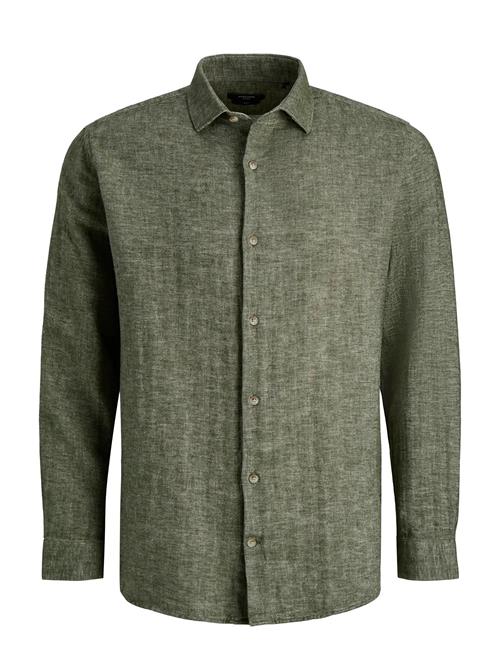 Jack & Jones | Jprblaparker Linen Blend L/S Shirt | XXL