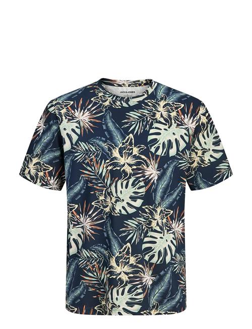 Jack & Jones | Jjhonolulu Aop Tee Ss Crew Neck | XXL