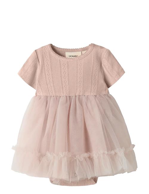 Lil'Atelier | Nbffanella Ss Body Tulle Dress Lil | 74