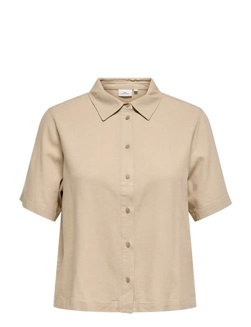 ONLY Carmakoma | Cargoa S/S Linen Bl Shirt Cc Pnt | 46