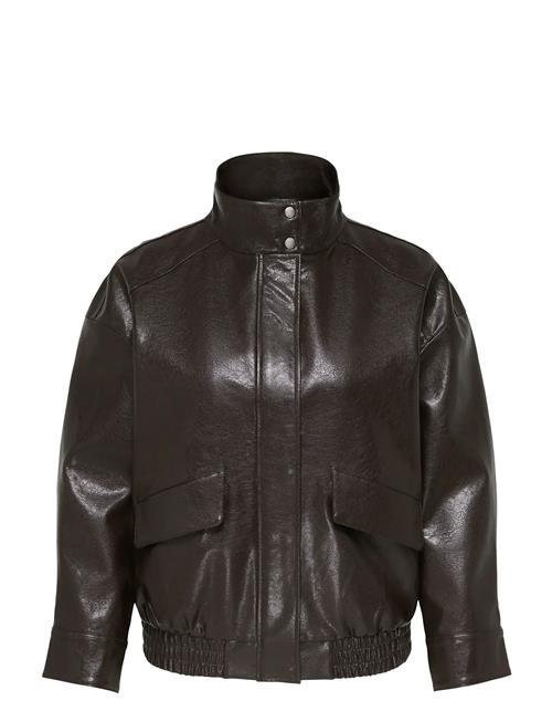 ONLY Carmakoma | Carjulia Faux Leather Ovz. Bomber  Otw | 44