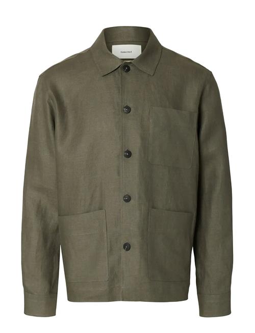 Selected | Slhregbaird Linen Overshirt Resort | XXL