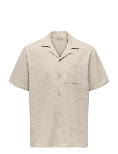ONLY & SONS | Onskian Life Seersucker Ss Shirt Noos | M