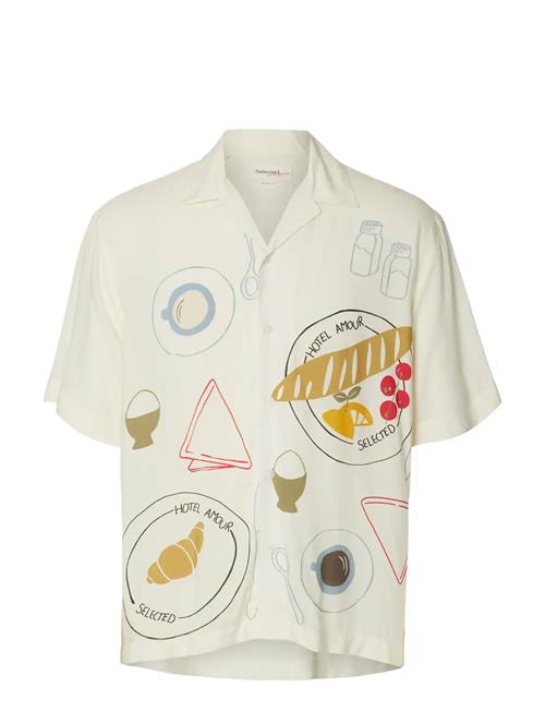 Selected | Slhrlxhotel Amour Print Ss Shirt | S
