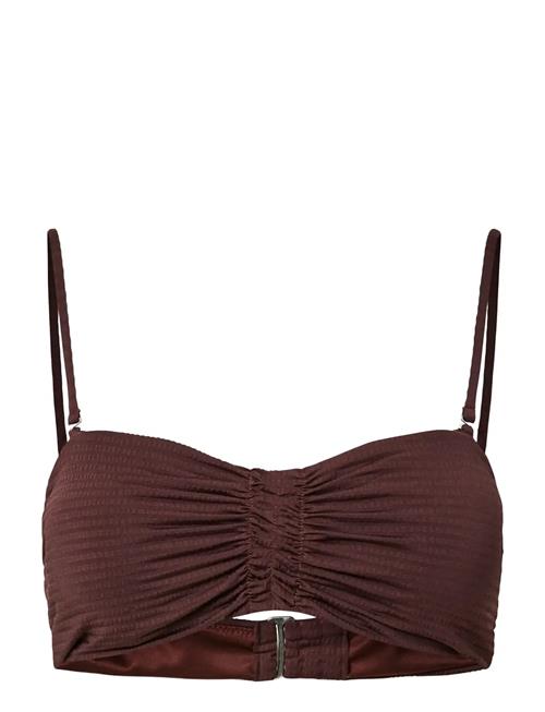Pieces | Pckaya Seersucker Bikini Top | L
