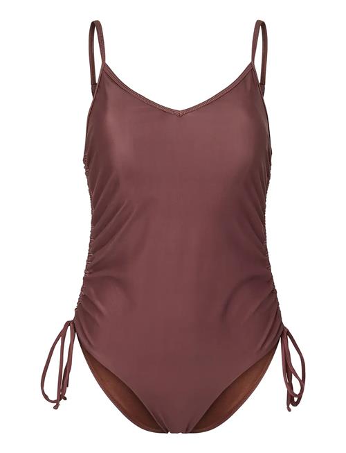 Pieces | Pcbaomi Ruching Swimsuit Bc | L
