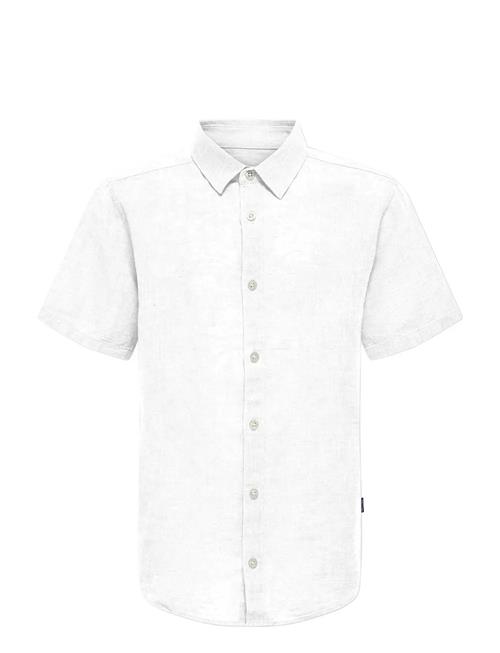 ONLY & SONS | Osjcaiden Life Ss Solid Linen Shirt Wvn | 140