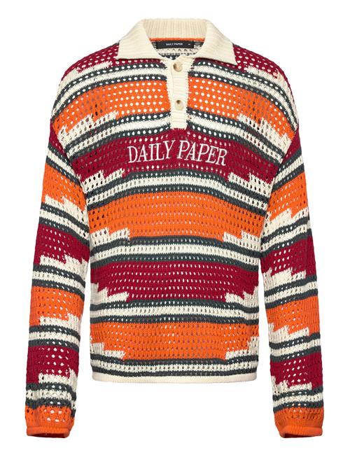 Daily Paper | Kente Stripe Knit Polo | XS