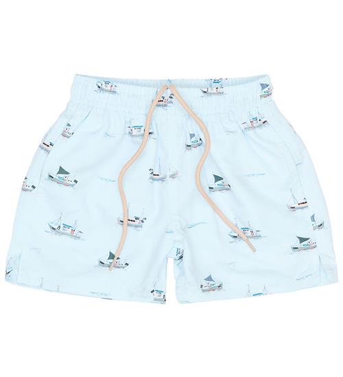 Petit Piao Badeshorts - PpErel - Illusion Blue Boat