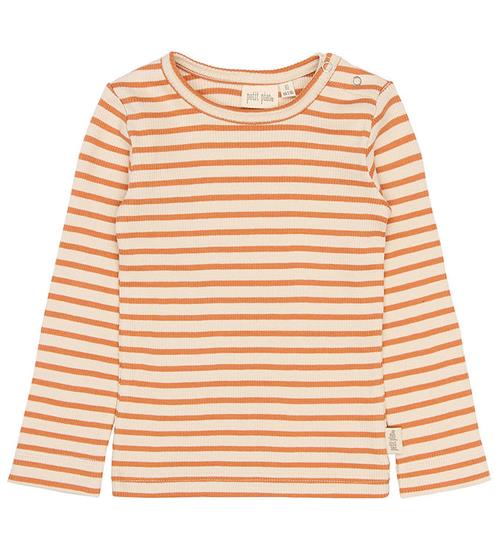 Petit Piao Bluse - Rib - PpSky - Coral Gold
