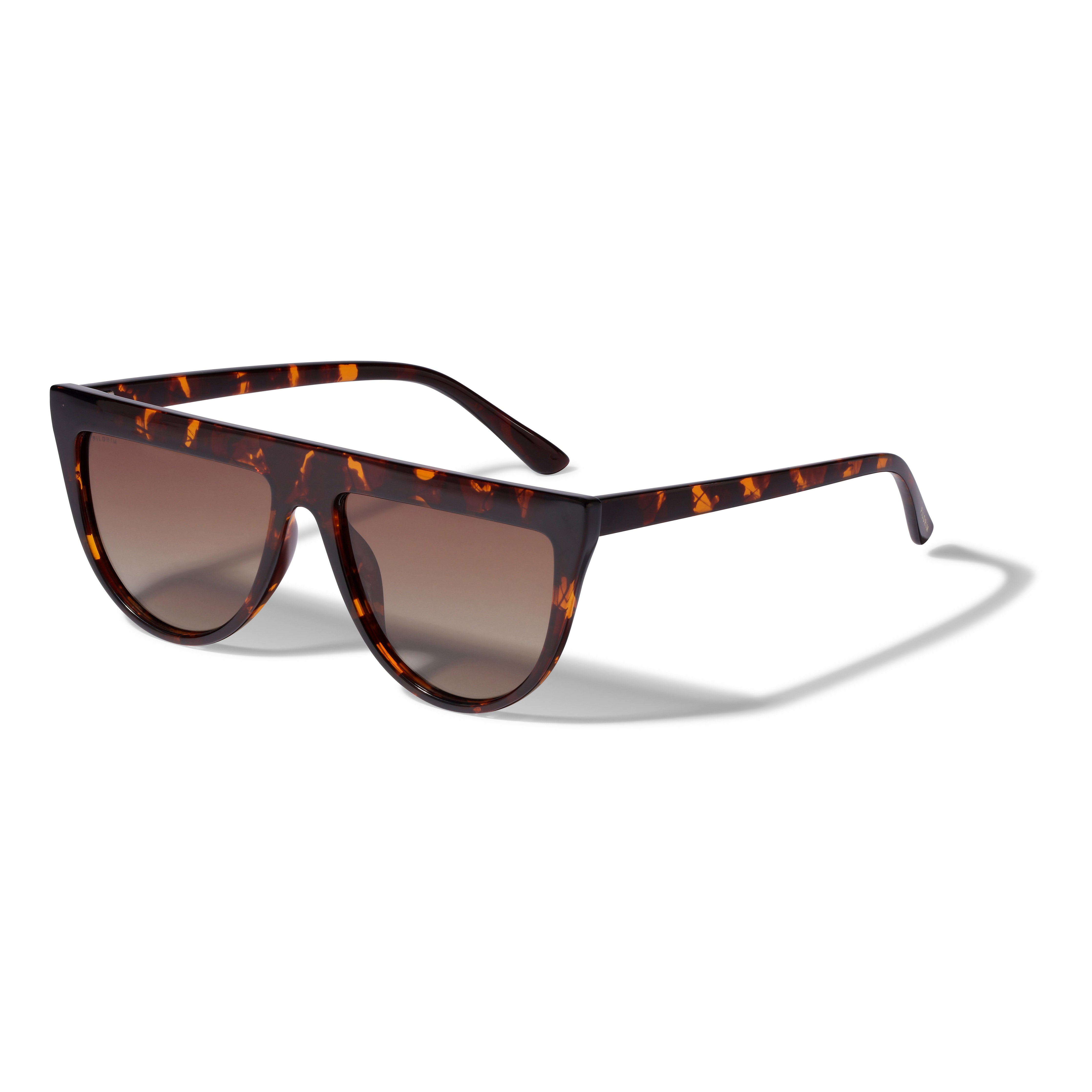 Pilgrim ALESSANDRA solbriller tortoise brun