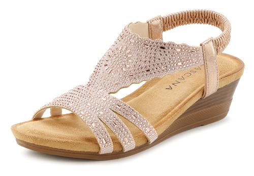 Se LASCANA Sandaler  lysebeige hos About You