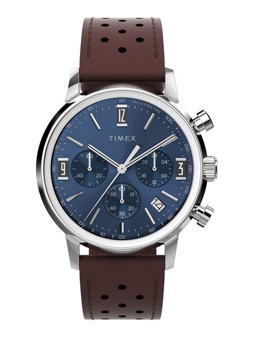 TIMEX Analogt ur 'Marlin®'  blå / brun