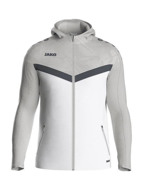JAKO Sportsjakke  grå / sort / hvid