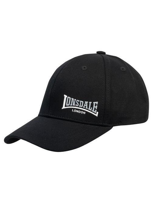 LONSDALE Hætte 'ENVILLE'  sort / hvid