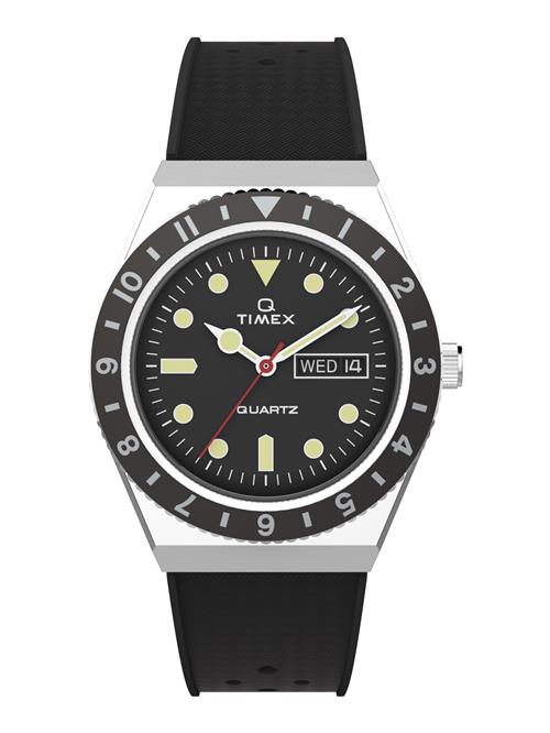 TIMEX Analogt ur  sort / sølv