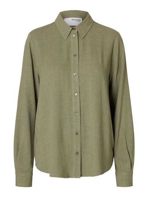 SELECTED Bluse 'SLFViva'  oliven