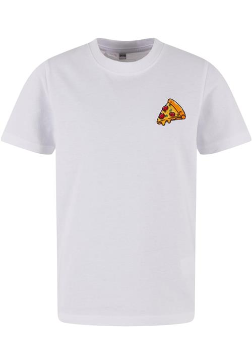 Mister Tee Shirts 'Pizza Love'  mørkegul / rød / sort / hvid