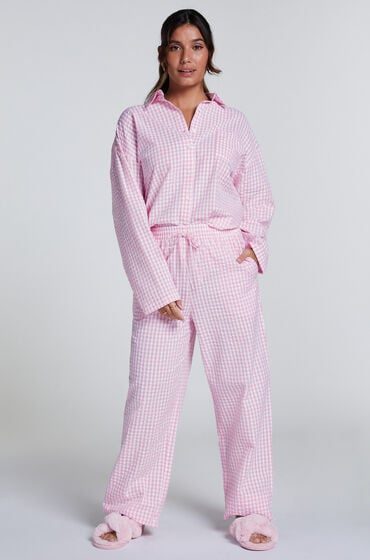 Hunkemöller Pyjamasbukser Bomuld Lyserød