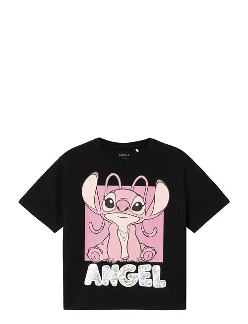 name it | Nkfnyri Stitch Ss Nreg Top Box Lnoos Wdi | 146-152