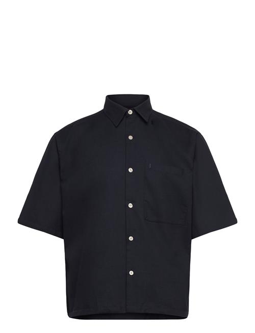 Lindbergh | Solid Dobby Cotton Shirt S/S | L