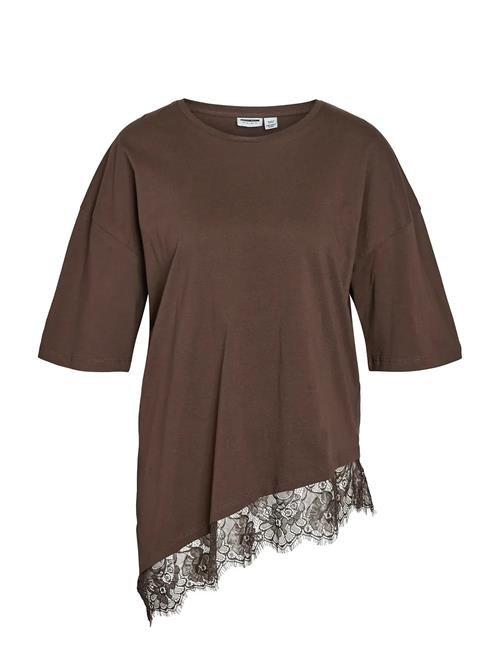 NOISY MAY | Nmeasy Lace Detail S/S T-Shirt /Tnt | L