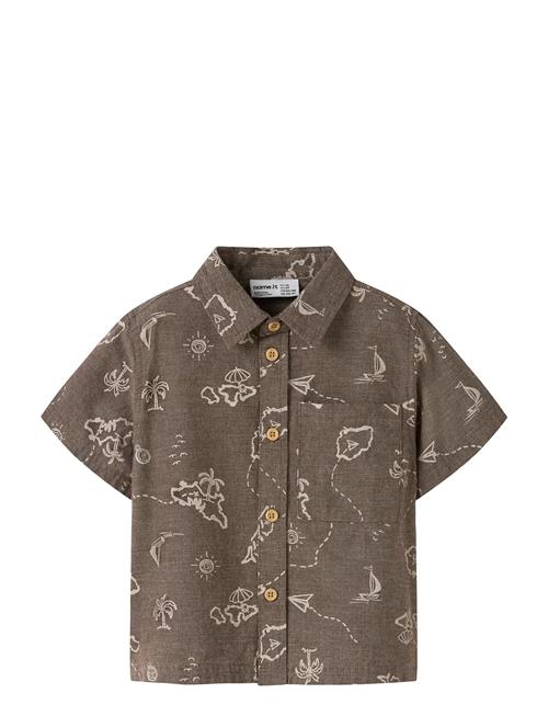 name it | Nmmhestern Nreg Ss Shirt | 122-128