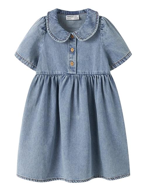 name it | Nmfpoppy Dnm Dress 5011-Ov H | 104