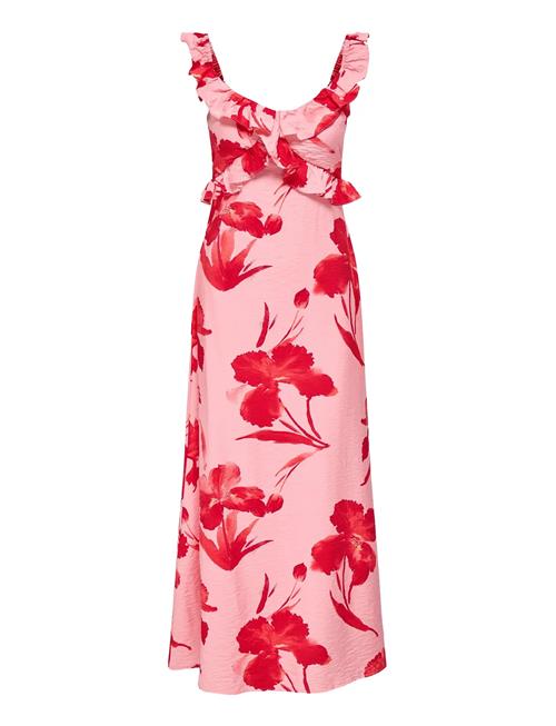 ONLY | Onlhyaci S/L Frill Long Aop Dress Wvn | XS