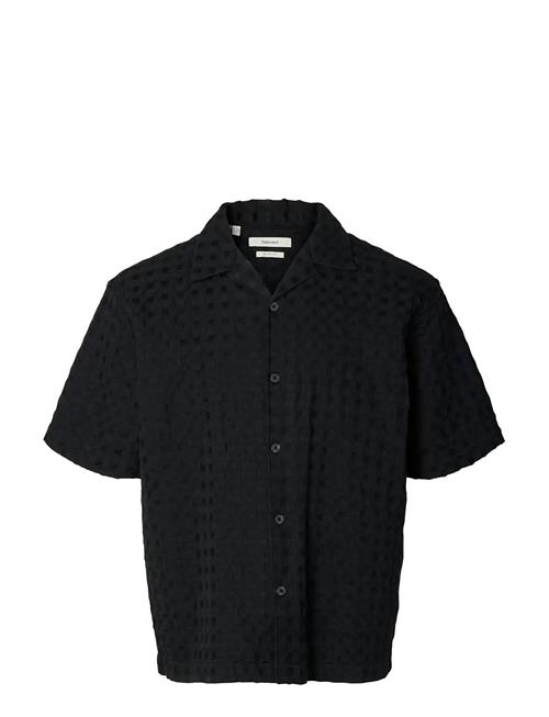 Selected | Slhrlxmonty Texture Ss Shirt | L