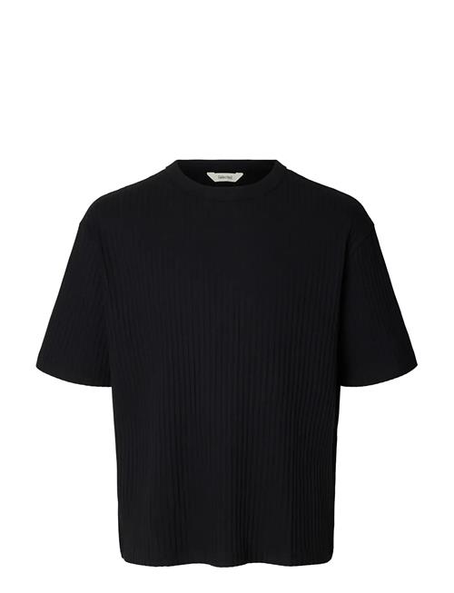Selected | Slmrelaxsimon Ribbed Ss Tee | M