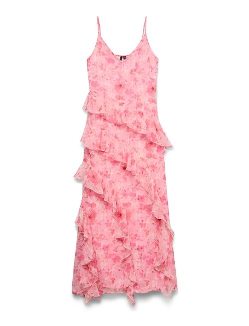 Vero Moda | Vmsmilla Sl Long Frill Dress Wvn Noos | XL