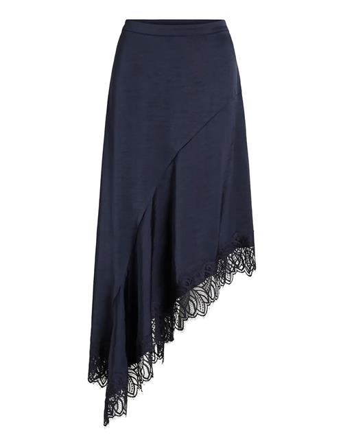 Vila | Vilea High Low Lace Skirt | 36