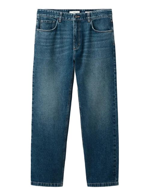 Mango | Straight Fit Cotton-Linen Jeans | 46