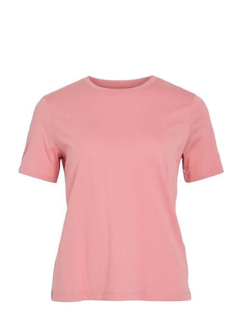ROUGE EDIT | Roupima Ss Emb. O-Neck Tee | L
