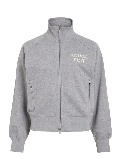 ROUGE EDIT | Rouyork L/S High Neck Zipper Sweat | S