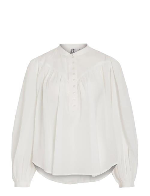 ROUGE EDIT | Rousally L/S China Collar Shirt | 42