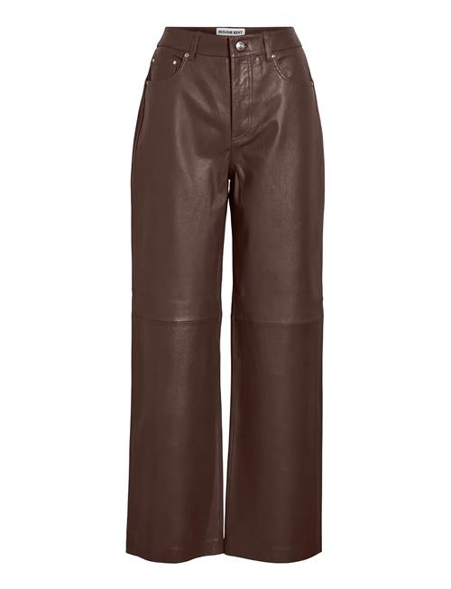ROUGE EDIT | Roucamely Hw S/F Leather Trouser | 42