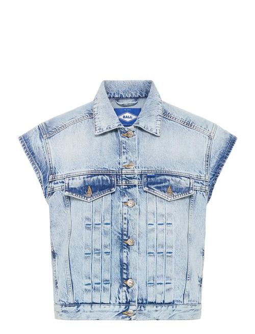 BALL | Bapietro Denim Short Waistcoat | S